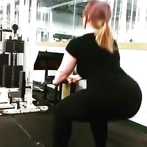 Working Her Peach