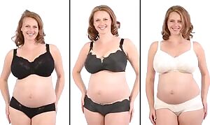 Cute Pregnant Model