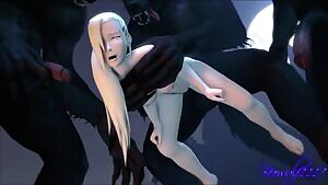 Ino fucked by werewolves