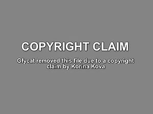 Korina Kova - First HD Bukkake